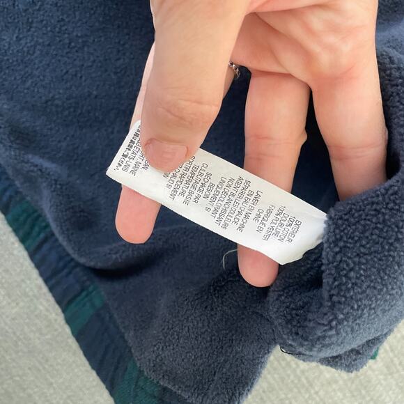 LL Bean Men's Fleece-Lined Flannel Shirt Traditional Fit XL Black Watch Shacket - Picture 3 of 7